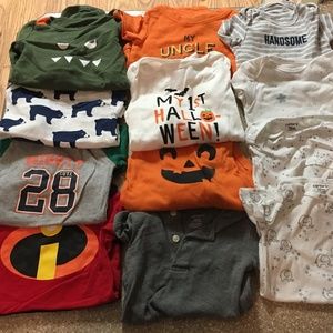 Bundle of 12 Onesies- 12 Months